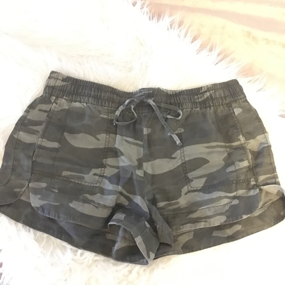 Express camo shorts